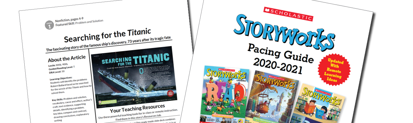 storyworks lesson plan and pacing guide